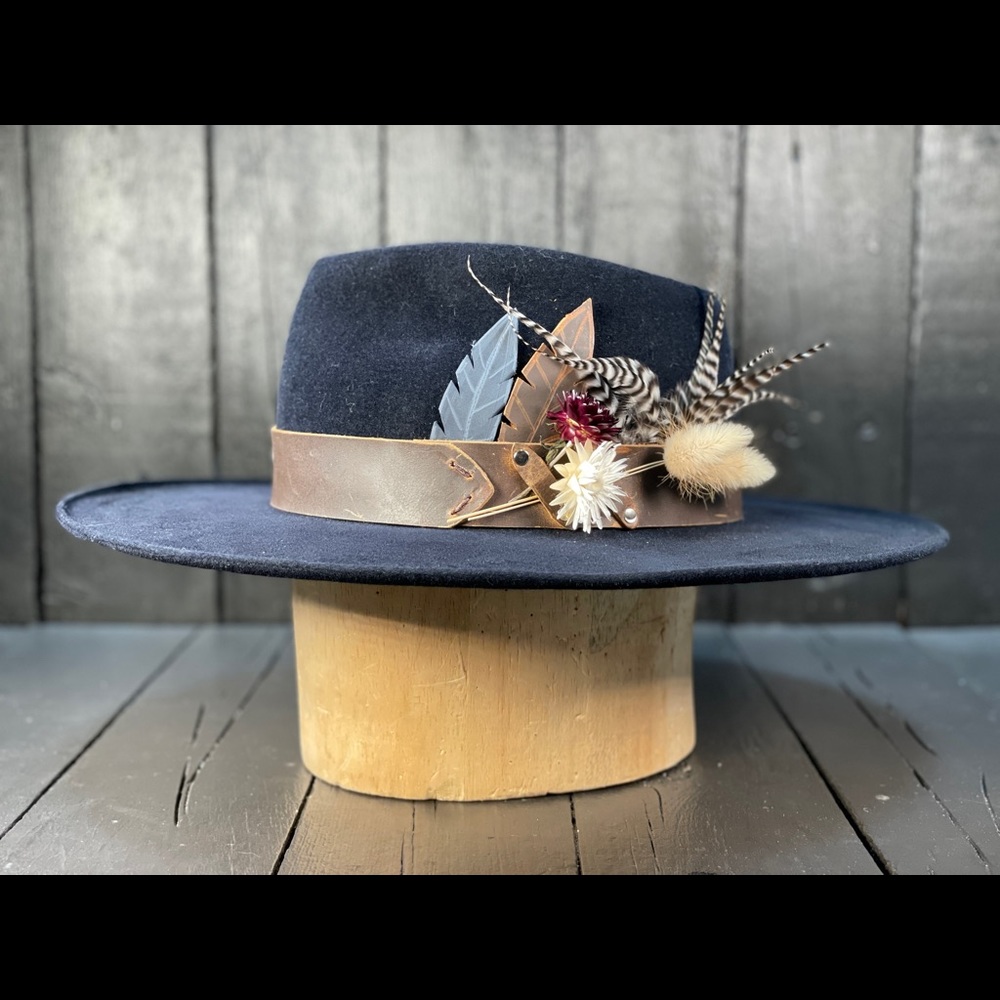 Handmade 100x fur felt hat. Made to order. Many colors. All sizes.